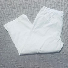Tommy Hilfiger white Dana fit cropped pants