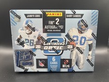 2023 Panini Contenders Optic NFL Football Hobby Box - 1st Off The Line (FOTL)