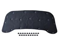 Gepco MotorhaubendäMmung DäMmmatte FüR Mercedes Cla C117 W117 2013-2019 Clips