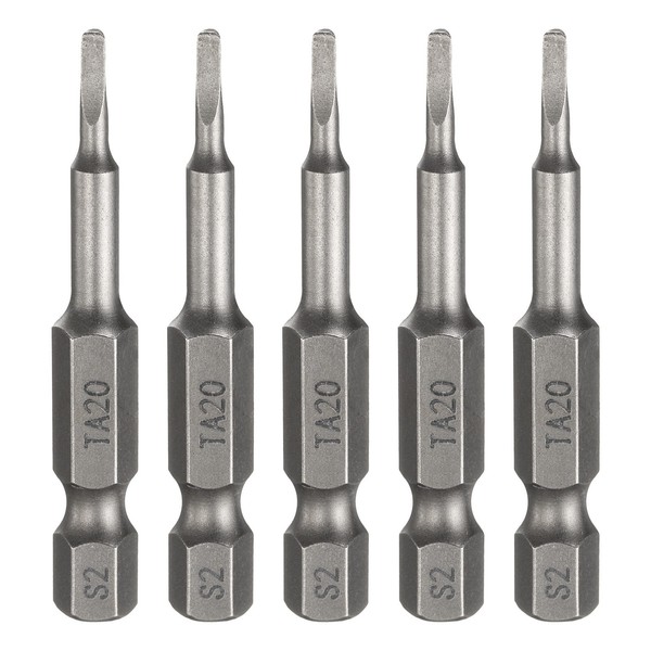 "5 StüCk Magnetische TA20 Dreiecks-Schraubendreher-Bits FüR 1/4\" Sechskant 50Mm"-image