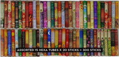 Incense Set 15 Boxes 300 Sticks