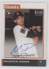2020 Topps Archives Snapshots Auto Mauricio Dubon #AS-MD Auto fm0