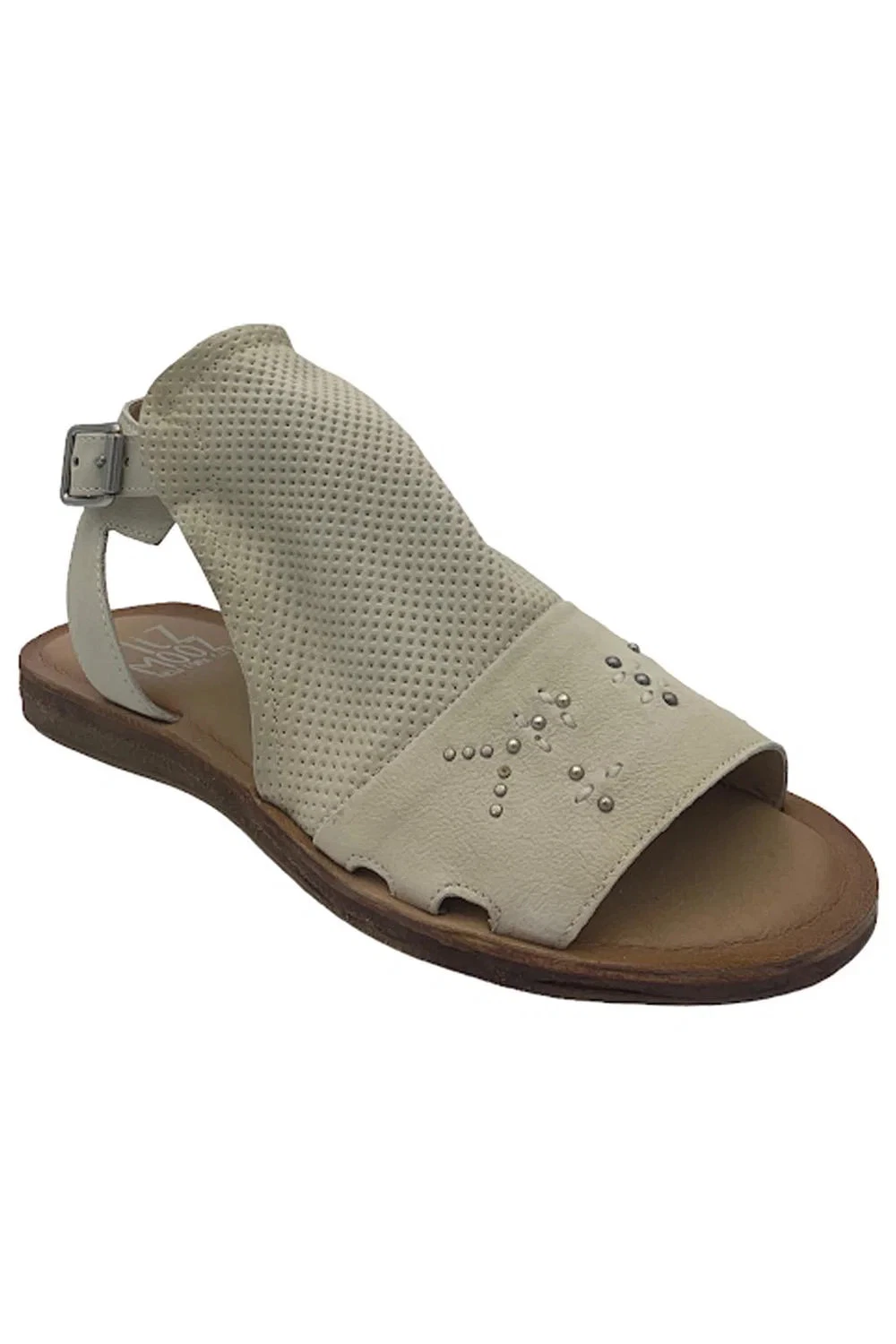 Miz Mooz Leather Ankle-Strap Sandals Fifi Linen