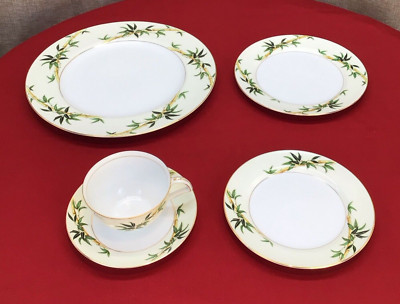 Vintage Kent China, Bali Hai, 5 Piece Place Setting