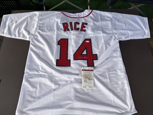 Jim Rice Autographed Signed Boston Red Sox Custom XL Jersey - JSA Witnessed