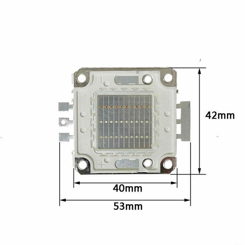 100W Led Chip +driver+remote Driver Rgb Cob light Lamp 24 Keys Remote control - Picture 3 of 9