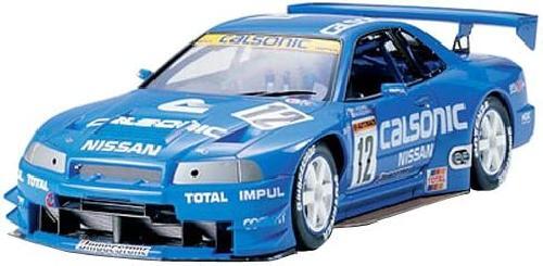 Tamiya Sports Car Nissan Calsonic Skyline GT-R R34 Plastic