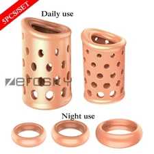 Penis Extender-Sleeve-Stronger Male Enhancer Ball-Stretcher-Enhancer-Girth-Ring