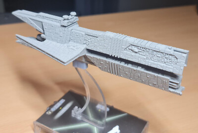 Aggressor Star Destroyer Star Wars Armada Billion Suns Full Thrust 3dPrint Mini