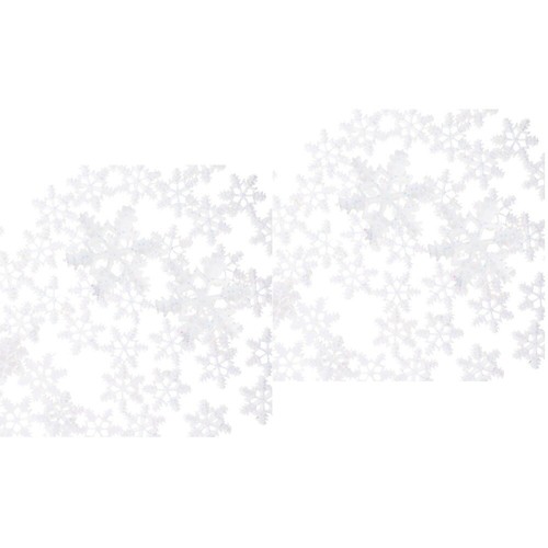 2 Count Resin Snowflake Accessories Small Ornaments Snowflakes Decoration - Picture 2 of 12