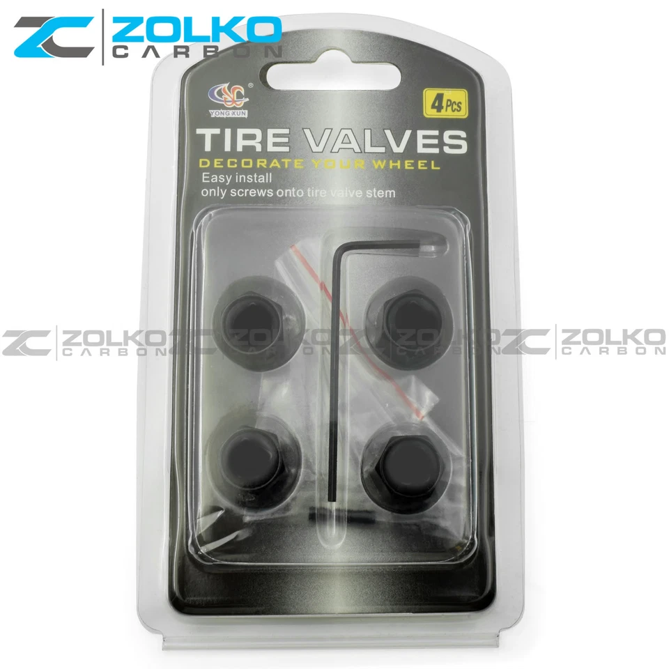 TAPAS DE VÁSTAGO VÁLVULA ANTIRROBO NEUMÁTICO DE RUEDA PARA CADILLAC VA07 - VENDEDOR DE EE. UU.  Foto 4 de 4