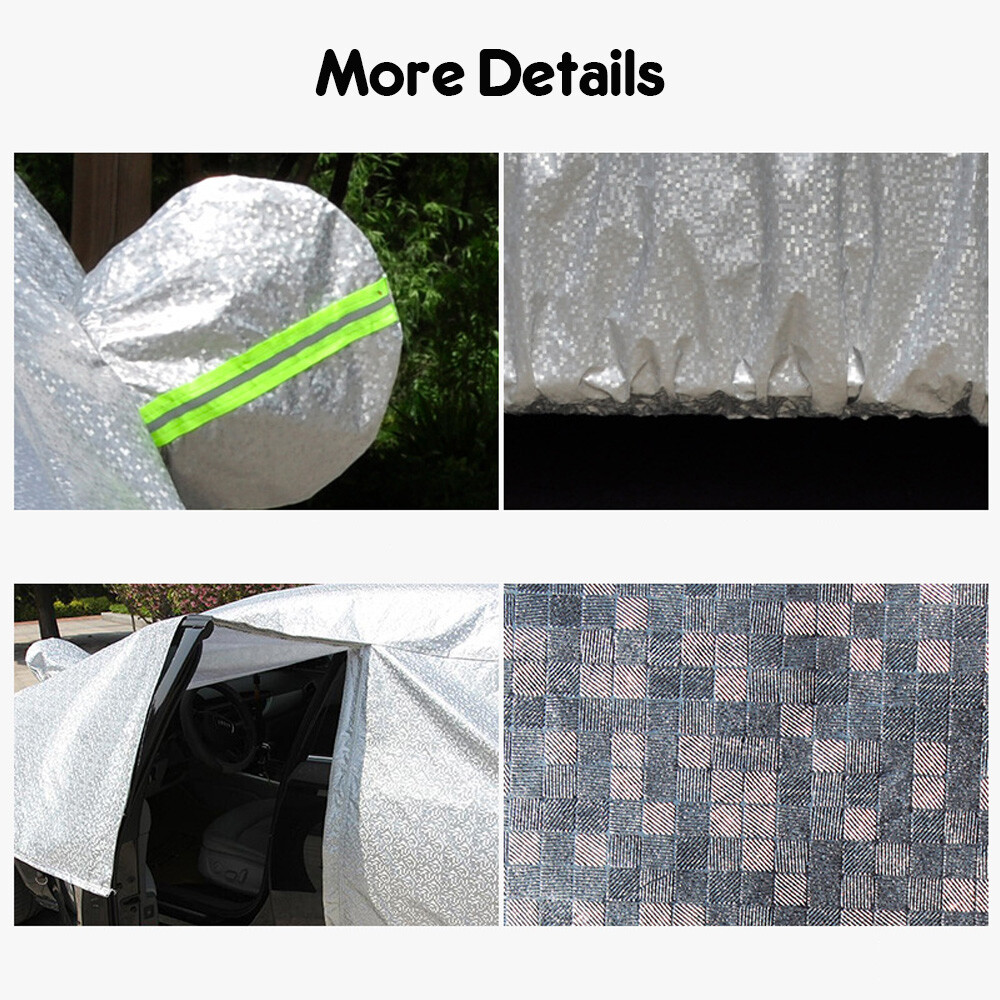 Car Cover SUV Sedan Waterproof 6 Layer Rain UV Hail Proof 3XL 3XXL YXL