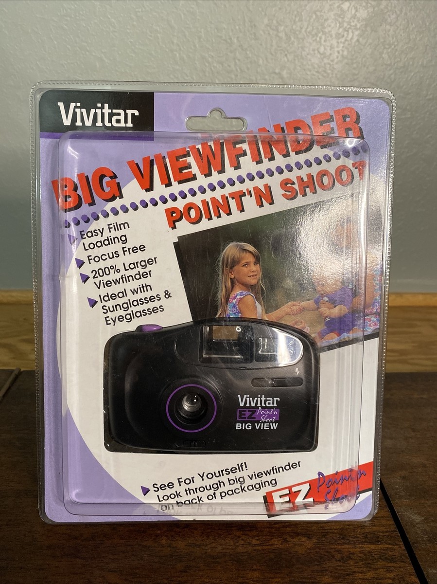 New In Box Vivitar EZ Point n Shoot Big View Brand 35mm Camera