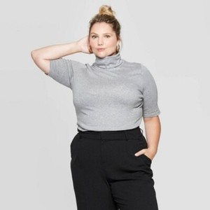 plus size turtleneck shirts