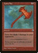 4 Lava Axe 4x x4 - LP - Portal - SPARROW MAGIC mtg