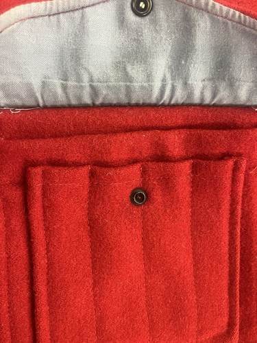 Vintage PENDLETON Wool Mackinaw Cruiser Jacket XL rear Lrg GamePouch ShellPocket - Picture 17 of 24