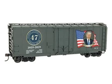 HO Accurail/Micro-Trains MTL Kit 3100-001 Donald Trump 2025 Presidential Box Car