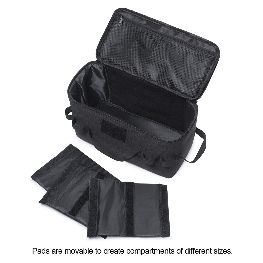 Durable 11L Camping Gear Storage Bag with Movable Compartments and