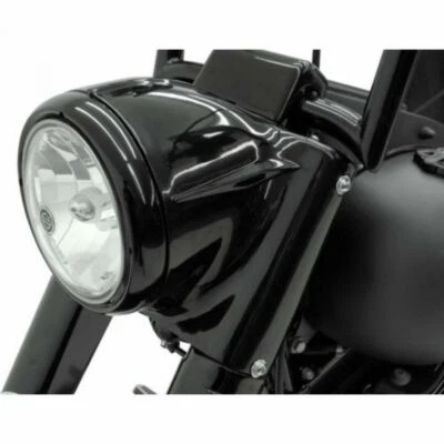 ACCESSORI CUSTOM Set Feux Type Road King Nacelle Noir Harley Davidson Softail Heritage Fatboy Etc