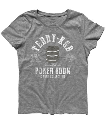 T-Shirt Damen TEDDY KGB Poker Room - Der Spieler Rounders Oreo Kekse