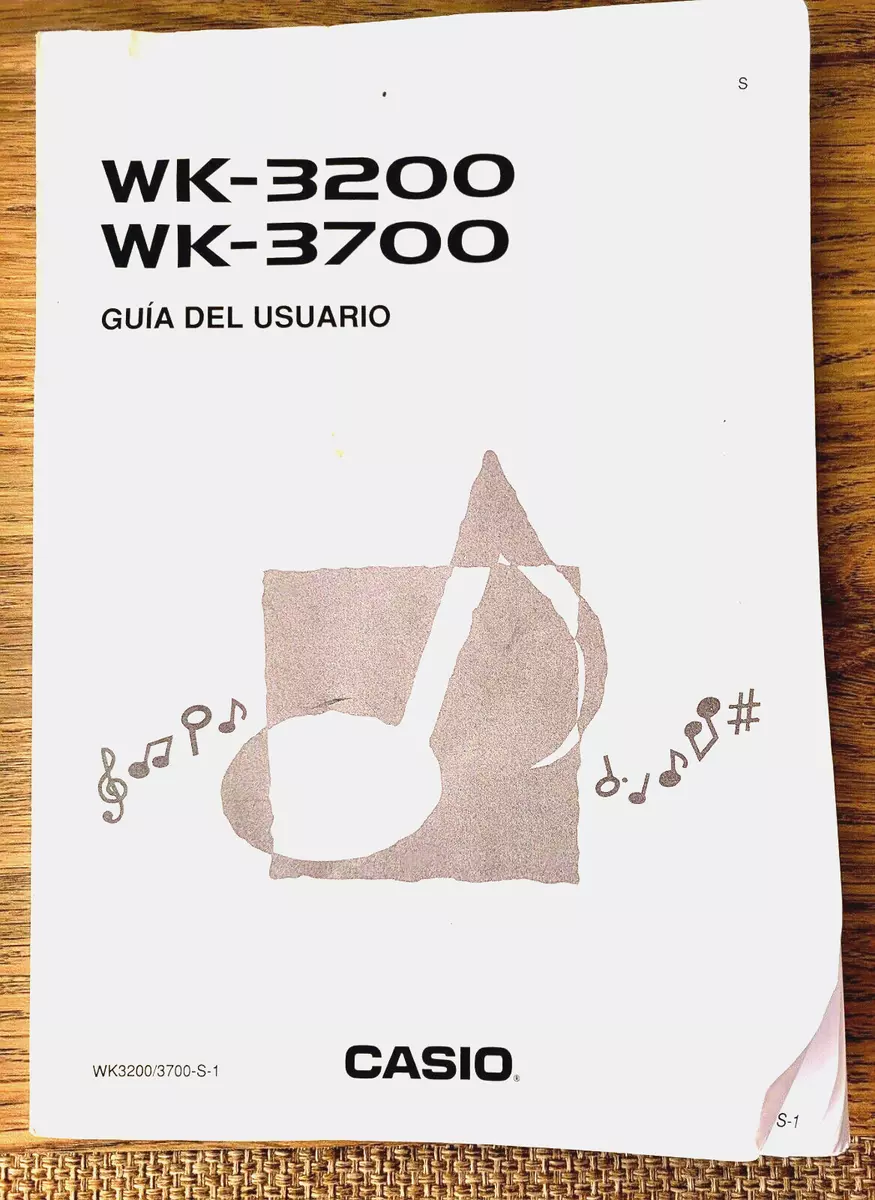 Casio wk cheap 3700