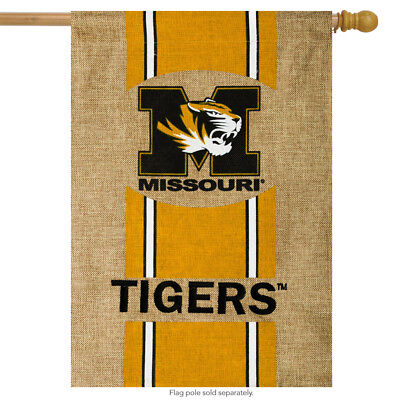 Missouri Tigers House Flag NCAA Licensed 28" x 40" Briarwood Lane