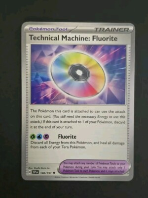 Technical Machine: Flourite 188/191 | SV8 Surging Sparks | Pokemon Card TCG | NM
