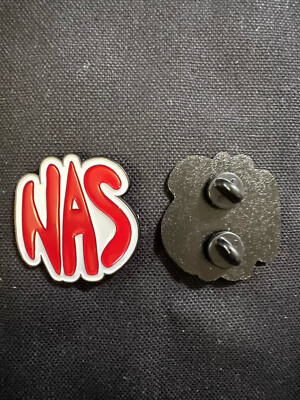 Nas enamel Pin Lapel - Illmatic - It Ain't Hard To Tell - Street