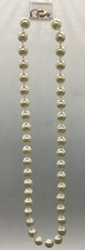 7.5  Faux Pearl Beaded Choker Necklace