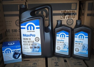MOPAR 5W30 7L + FILTER MO-090 DODGE CHARGER 5.7 6.1 2006-2007