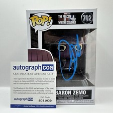 Daniel Bruhl AUTOGRAPH Baron Zemo Falcon And The Winter - Signed Funko Pop ACOA