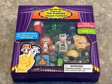Passover Ten Plagues Finger Puppets NIB Jewish Education Free Shipping