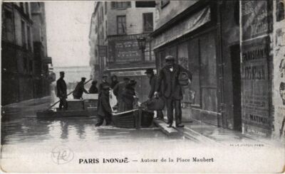 CPA PARIS 5e - Autour de la Place Maubert (63630)