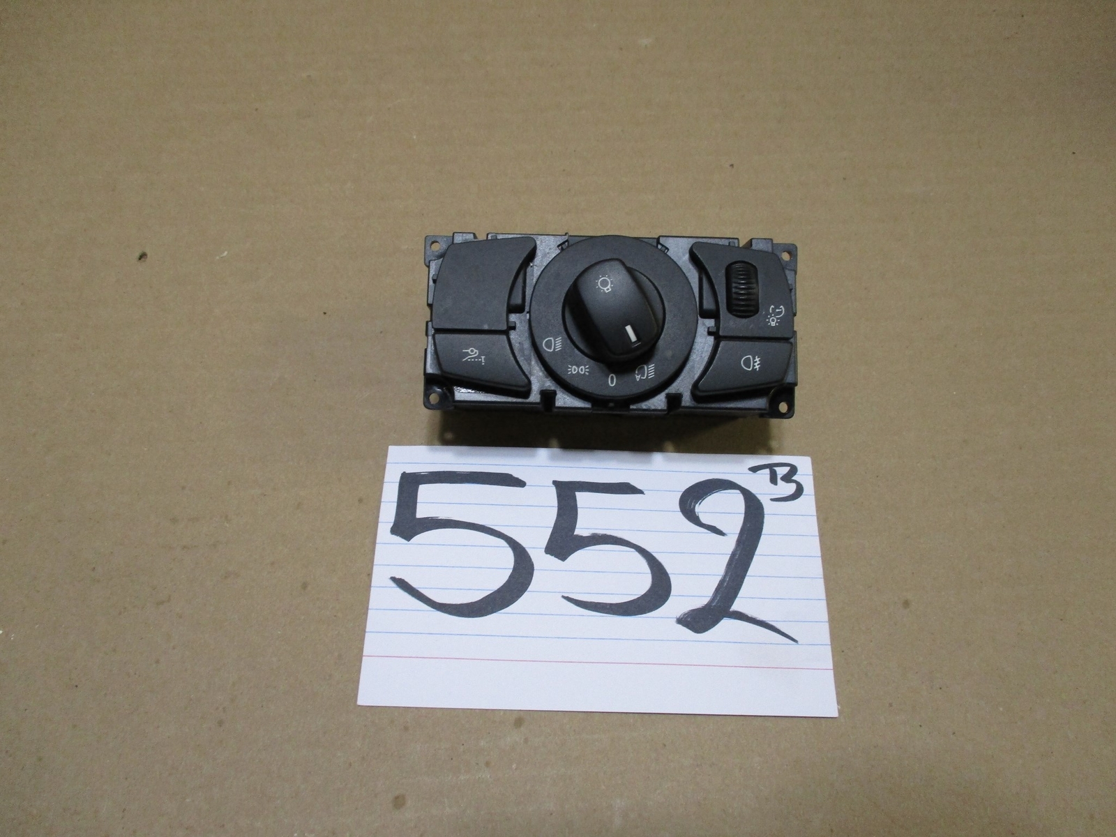 04 05 BMW 545 Headlight Switch #552-B