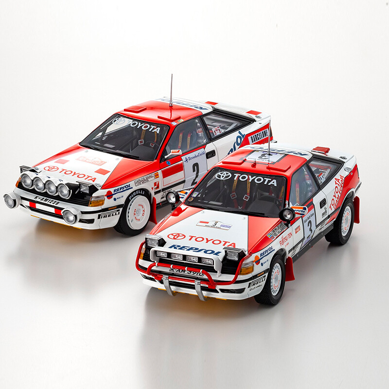 Kyosho 1/18 CELICA GT FOUR 1990 Safari(#3) 08961A Diecast