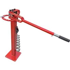 Metal Bender Floor Mounting Manually Operated Metal Bending Tool