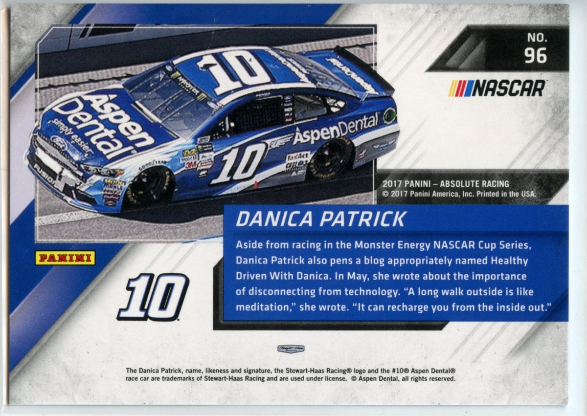 2017 Panini Absolute Racing NASCAR SILVER Parallel #96