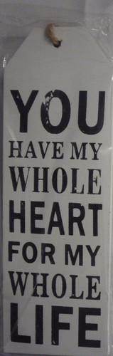 Shabby Chic Hanging House, Friends, Love, Family Funny Wooden Message Tags - Picture 4 of 10
