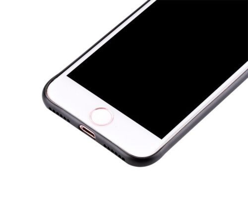 iPhone 8/8 Plus TPU Soft Silicone Bumper PU Funda de cuero - Imagen 16 de 19