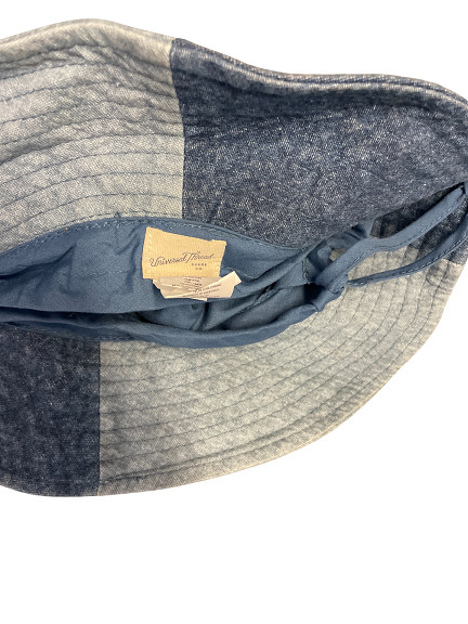 Vintage denim patchwork universal thread bucket h… - image 3