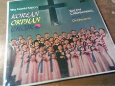WORLD VISION RALPH CARMICHAEL KOREAN ORPHAN CHOIR STEREO RECORD ALBUM