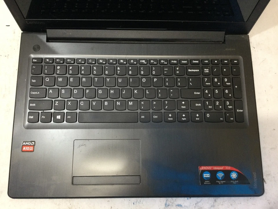 LENOVO IDEAPAD 310 - AMD A10 - 8GB RAM - FOR PARTS -NO POWER-READ DESCRIPTION-BB - Image 2 of 4
