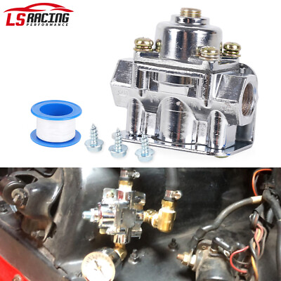 #ad For Holley 12 803 2 Port 4 1 2 to 9 PSI Carburetor Fuel Pressure Regulator $23.88