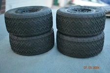 HPI Racing/HB Beam Tires on Proline Split 6 Black Rims