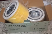 iSinLive Core 300 Pet Filters 2-Pack for Levoit Pet 300-P True HEPA Replacement