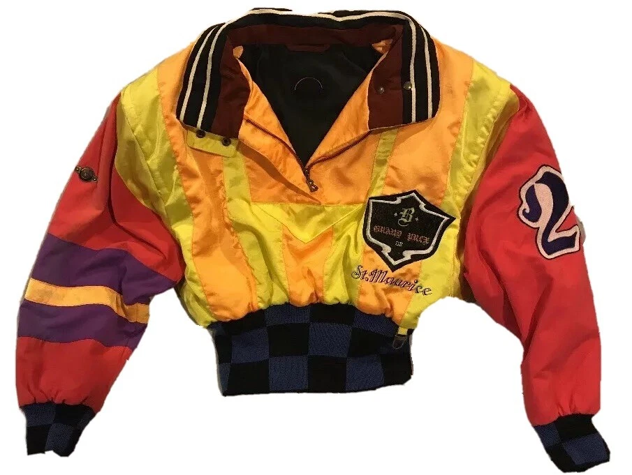 BOGNER VTG Prix Zip Jacket Coat RARE Ski Board Women's Size 8 | eBay