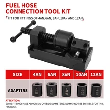New AN4-AN12 Fuel Line Fittings Installation Tool Fuel Hose Repair Tool Kit