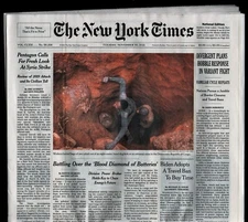 New York Times, Tue Nov 30 2021, 9/11 Families & Taliban Afganistan 122721WEEM