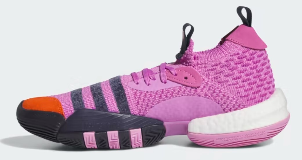 NEW Adidas H06483 Trae Young 2 Basketball Pink Shoes Pulse  display picture 1