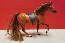 Marchon Horse Figure 1988 Grand Champion GC Brown with Saddle White Stripe Face